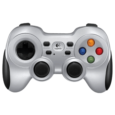Logitech G F710 Wireless Gamepad, 2.4 GHz Wireless with USB Nano-Receiver, Controller Dual Vibration Feedback, 4 Switch D-Pad, PC/Steam/Windows/AndroidTV